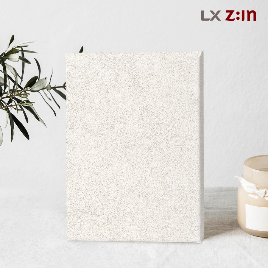 LX지인 베스띠 82544-01 스웨이드 페인팅 새벽 안개 실크벽지