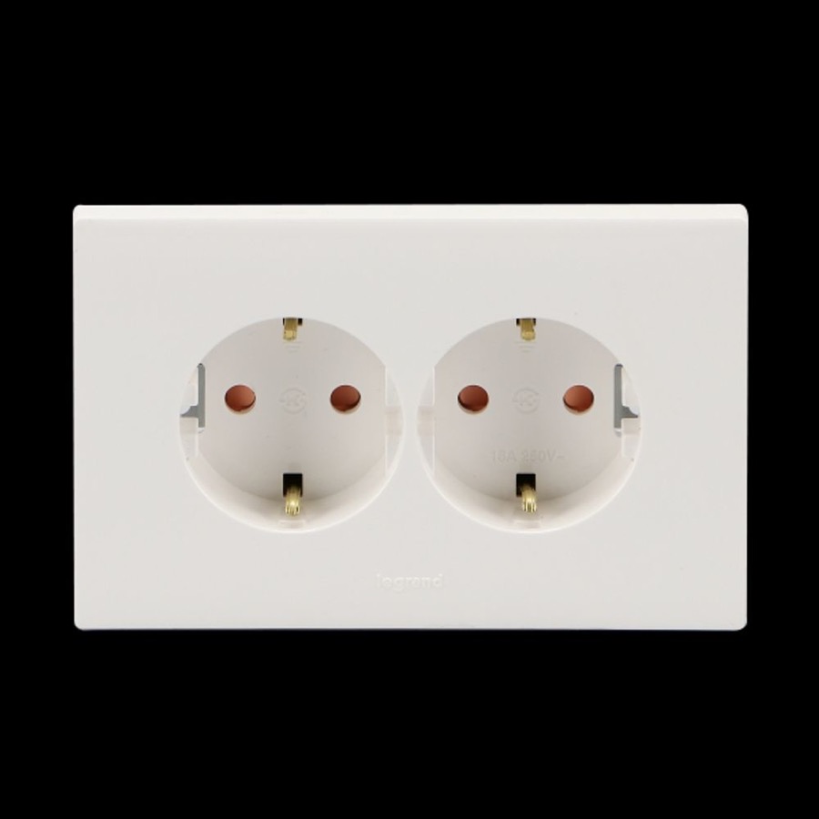 르그랑 아펠라 2구 가로형 콘센트